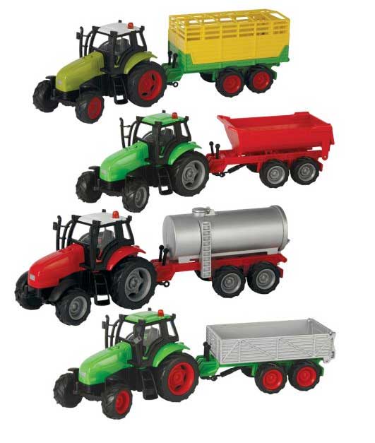 semester tandarts gebruik Speelgoed tractor met dieren aanhanger